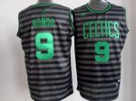 Jerseys Factory Cheap Celtics #9 Rajon Rondo Black/Grey Groove S