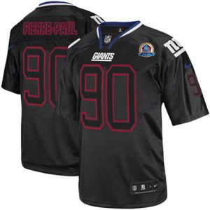 Jerseys Factory Cheap Nike Giants #90 Jason Pierre-Paul Lights O