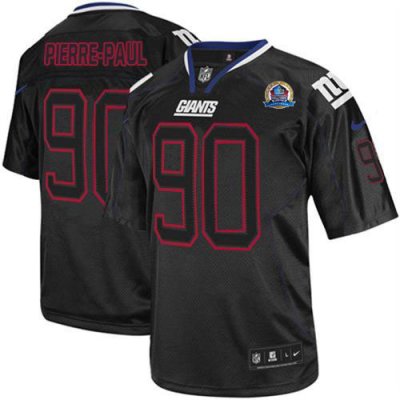 Jerseys Factory Cheap Nike Giants #90 Jason Pierre-Paul Lights O