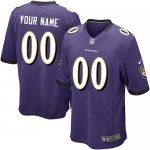 Jerseys Factory Cheap Nike Baltimore Ravens Customized Purple Em