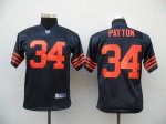 Jerseys Factory Cheap Bears #34 Walter Payton Blue/Orange 1940s