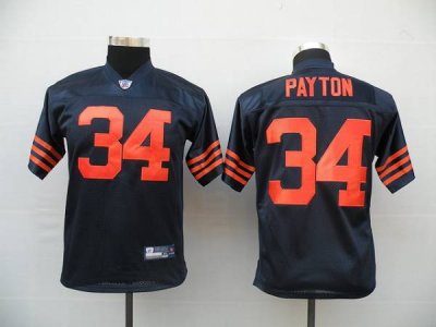 Jerseys Factory Cheap Bears #34 Walter Payton Blue/Orange 1940s