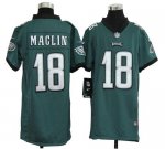Jerseys Factory Cheap Nike Eagles #18 Jeremy Maclin Midnight Gre