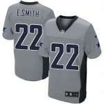Jerseys Factory Cheap Nike Cowboys #22 Emmitt Smith Grey Shadow