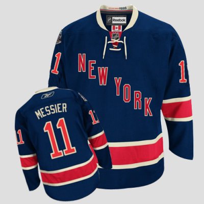 Jerseys Factory Cheap Rangers #11 Mark Messier Embroidered Dark