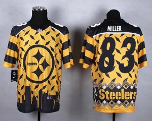 Jerseys Factory Cheap Nike Steelers #83 Heath Miller Gold Men's