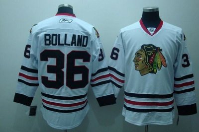 Jerseys Factory Cheap Blackhawks #36 Dave Bolland Embroidered Wh