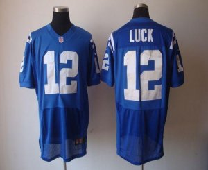 Jerseys Factory Cheap Nike Colts #12 Andrew Luck Royal Blue Team