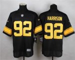 Jerseys Factory Cheap Nike Steelers #92 James Harrison Black(Gol