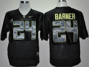 Jerseys Factory Cheap Ducks #24 Kenjon Barner Black With PAC-12