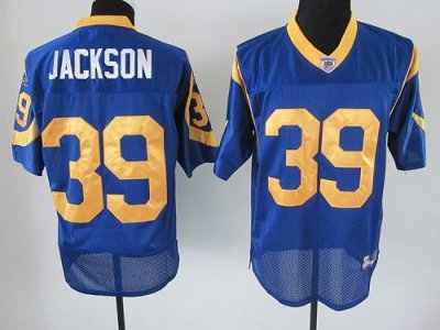Jerseys Factory Cheap Rams #39 Steven Jackson Baby Blue Alternat