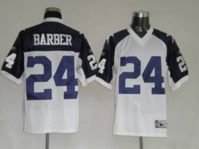 Jerseys Factory Cheap Cowboys #24 Marion Barber White Thanksgivi