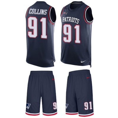 Jerseys Factory Cheap Nike Patriots #91 Jamie Collins Navy Blue