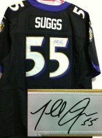 Jerseys Factory Cheap Nike Ravens #55 Terrell Suggs Black Altern