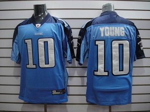Jerseys Factory Cheap Titans #10 Vince Young Stitched Baby Blue