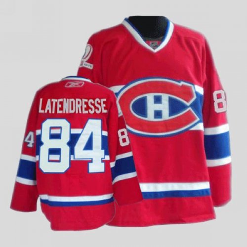 Jerseys Factory Cheap Canadiens #84 Guillaume Latendresse Embroi