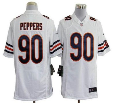 Jerseys Factory Cheap Nike Bears #90 Julius Peppers White Men's
