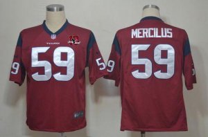 Jerseys Factory Cheap Nike Texans #59 Whitney Mercilus Red Alter
