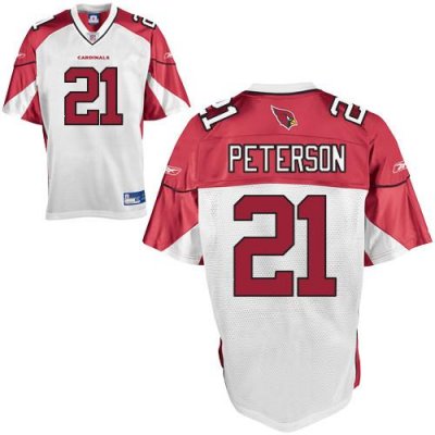 Jerseys Factory Cheap Cardinals #21 Patrick Peterson White Stitc