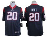 Jerseys Factory Cheap Nike Texans #20 Ed Reed Navy Blue Team Col