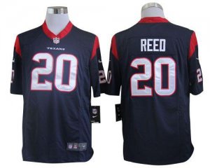 Jerseys Factory Cheap Nike Texans #20 Ed Reed Navy Blue Team Col
