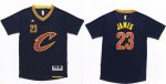 Jerseys Factory Cheap Cavaliers #23 LeBron James Navy Blue 2015-