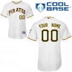 Jerseys Factory Cheap Pirates Customized Authentic White Cool Ba