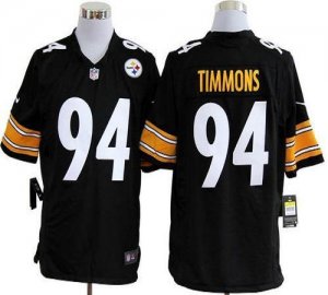Jerseys Factory Cheap Nike Steelers #94 Lawrence Timmons Black T
