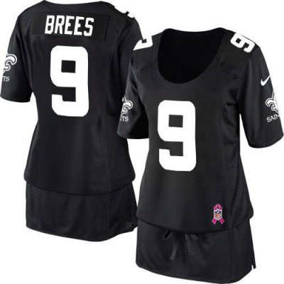 Jerseys Factory Cheap Nike Saints #9 Drew Brees Black Team Color