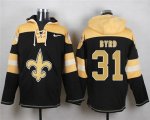 Jerseys Factory Cheap Nike Saints #31 Jairus Byrd Black Player P