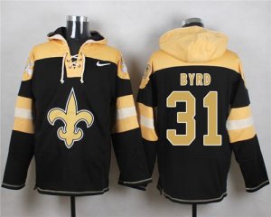 Jerseys Factory Cheap Nike Saints #31 Jairus Byrd Black Player P