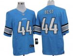 Jerseys Factory Cheap Nike Lions #44 Jahvid Best Blue Team Color
