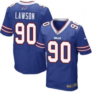 Jerseys Factory Cheap Nike Bills #90 Shaq Lawson Royal Blue Team