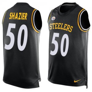 Jerseys Factory Cheap Nike Steelers #50 Ryan Shazier Black Team