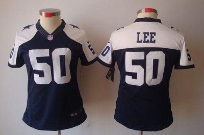 Jerseys Factory Cheap Nike Cowboys #50 Sean Lee Navy Blue Thanks