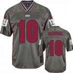 Jerseys Factory Cheap Nike Giants #10 Eli Manning Grey Men's Sti