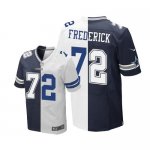 Jerseys Factory Cheap Nike Cowboys #72 Travis Frederick Navy Blu