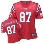 Jerseys Factory Cheap Patriots #87 Rob Gronkowski Red Women's Al