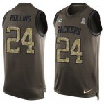 Jerseys Factory Cheap Nike Packers #24 Quinten Rollins Green Men