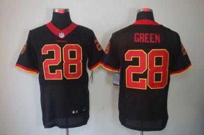 Jerseys Factory Cheap Nike Redskins #28 Darrell Green Black Men'