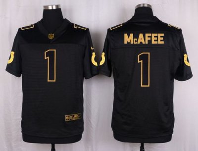 Jerseys Factory Cheap Nike Colts #1 Pat McAfee Black Men's Stitc