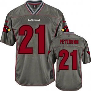 Jerseys Factory Cheap Nike Cardinals #21 Patrick Peterson Grey M