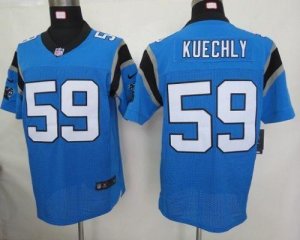 Jerseys Factory Cheap Nike Panthers #59 Luke Kuechly Blue Altern