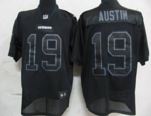 Jerseys Factory Cheap Cowboys #19 Miles Austin Lights Out Black