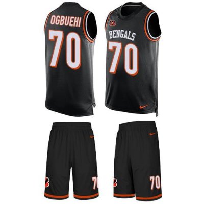 Jerseys Factory Cheap Nike Bengals #70 Cedric Ogbuehi Black Team