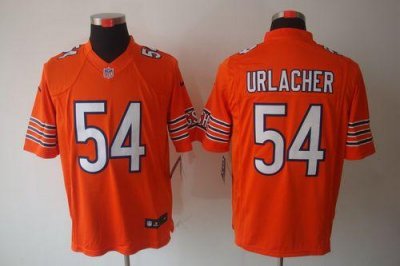 Jerseys Factory Cheap Nike Bears #54 Brian Urlacher Orange Alter