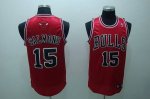 Jerseys Factory Cheap Bulls #15 John Salmons Embroidered Red NBA