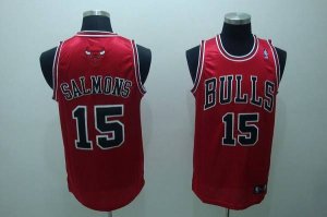 Jerseys Factory Cheap Bulls #15 John Salmons Embroidered Red NBA