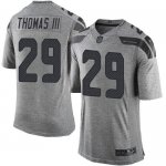 Jerseys Factory Cheap Nike Seahawks #29 Earl Thomas III Gray Men