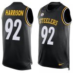 Jerseys Factory Cheap Nike Steelers #92 James Harrison Black Tea